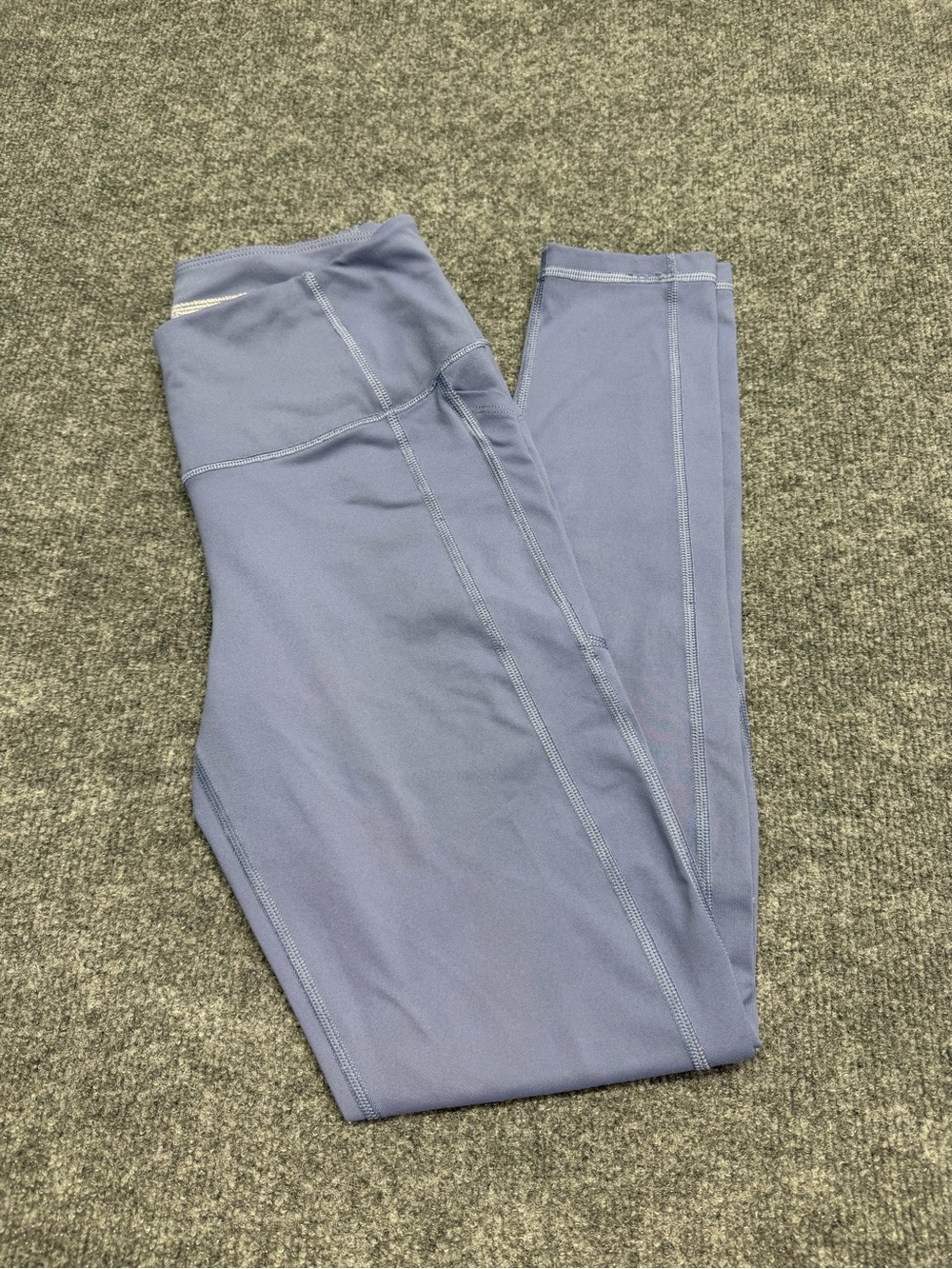 Victoria Sport High-Rise Leggings — Slate Blue